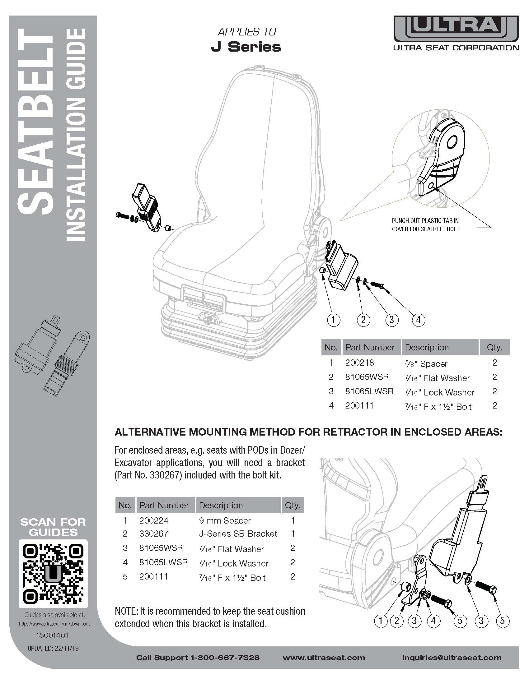 Seat Belt Installation Guide J Series thumbnail