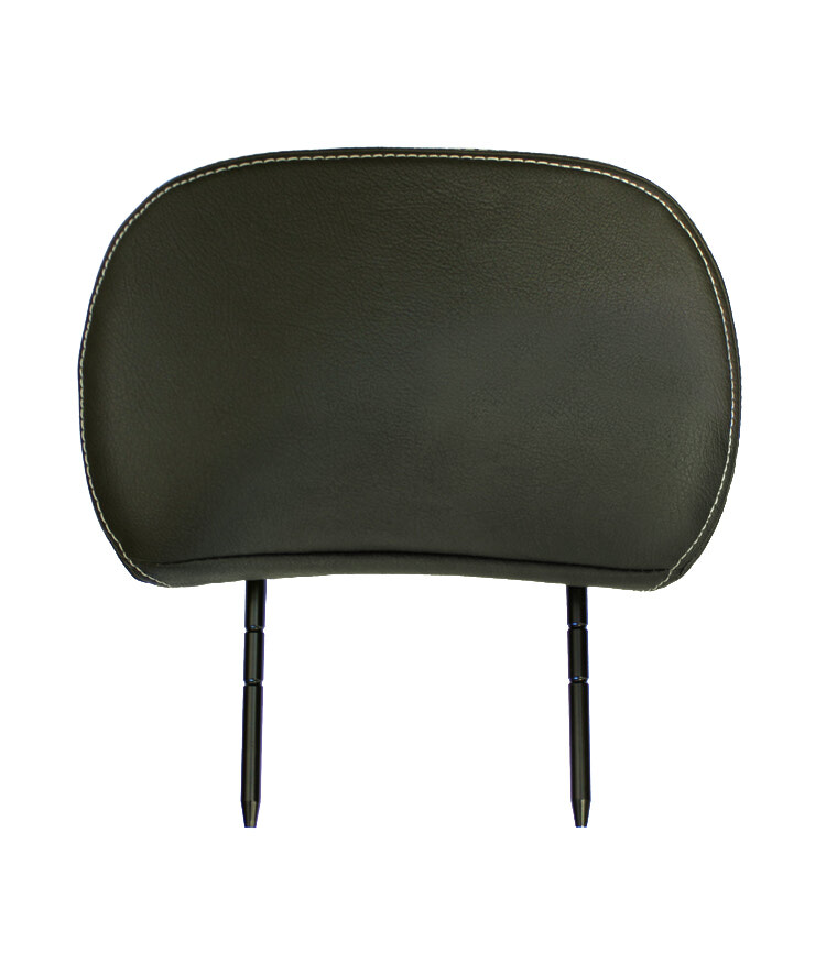 Adjustable Black Leather Headrest